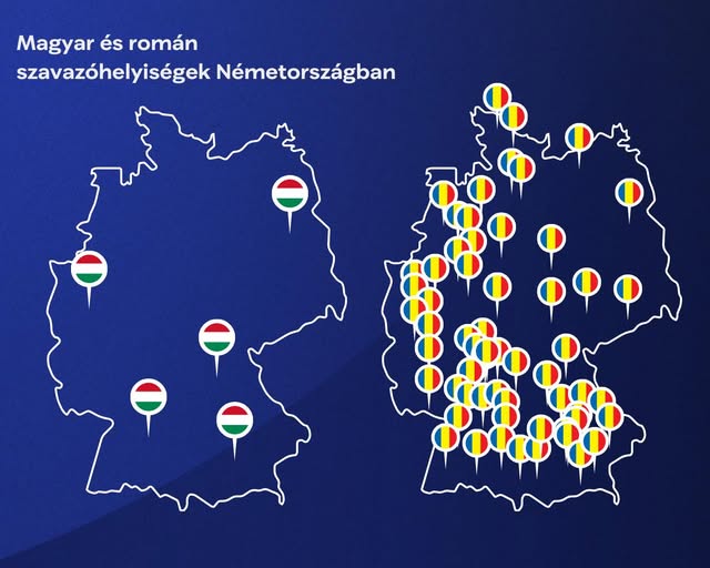 Német szavazóhelyek összehasonlítás